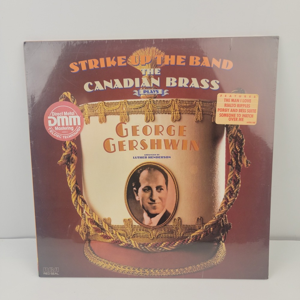 Canadian Brass Plays George Gershwin Strike Up the Band Vinyl LP RCA 6490-1-RC